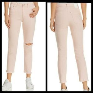 Nobody Denim Pink High Rise Jeans 30 NWT